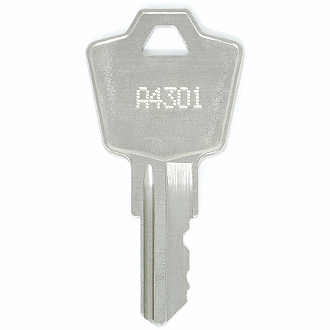 American Seating A4301 - A4400 - A4372 Replacement Key