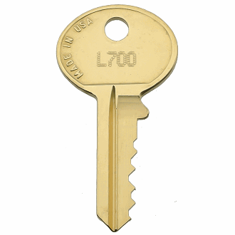 1 Anderson Hickey File Cabinet Key Code Cut NM51 to NM100 Office Furniture Keys 