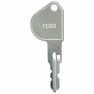 Architectural Mailboxes Y1001 - Y3000 - Y1307 Replacement Key