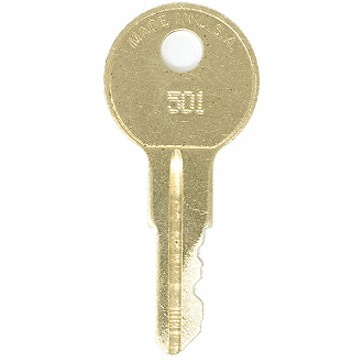 Bauer 501 - 750 [SINGLE SIDED] - 667 Replacement Key