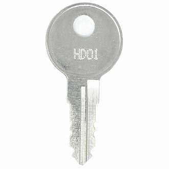 Bauer HD01 - HD10 - HD01 Replacement Key