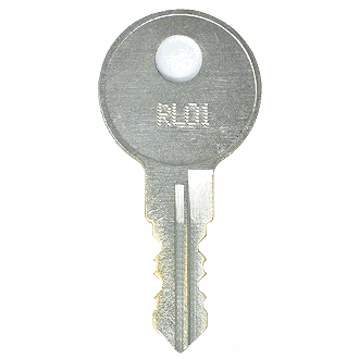 Bauer RL01 - RL50 - RL16 Replacement Key