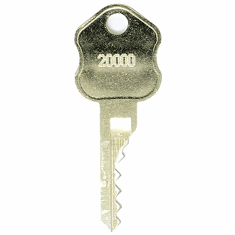 Brinks 20000 - 24999 [SY5-NS BLANK] Keys 