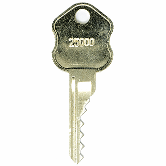 25000 - 29999 [SY8-NS BLANK] Key