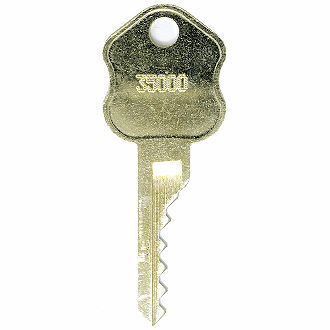 Brinks 35000 - 39999 [SY5-NS BLANK] - 36598 Replacement Key