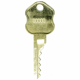 Brinks 80000 - 84999 [SY5-NS BLANK] - 82586 Replacement Key