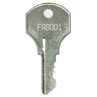 CCL FAB001 - FAB180 - FAB158 Replacement Key