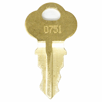 CompX Chicago 0751 - 1000 - 0861 Replacement Key