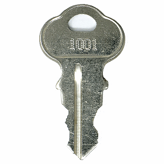 CompX Chicago 1001 - 1250 - 1152 Replacement Key