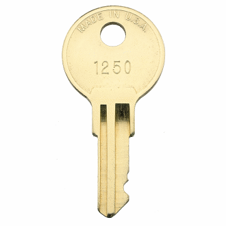 CompX Chicago 1250 - 1499 - 1375 Replacement Key