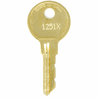 CompX Chicago 1251X - 1500X - 1425X Replacement Key