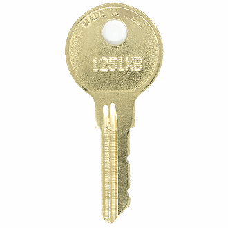 CompX Chicago 1251XB - 1500XB - 1400XB Replacement Key
