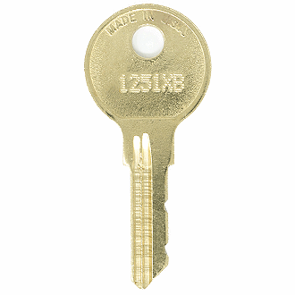 CompX Chicago 1251XB - 1500XB - 1405XB Replacement Key