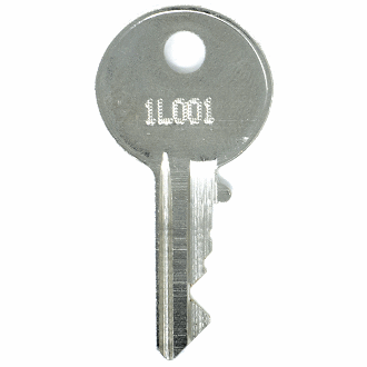 CompX Chicago 1L001 - 1L275 - 1L004 Replacement Key