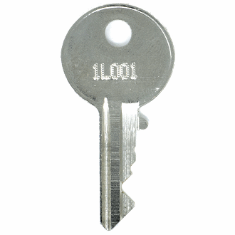 CompX Chicago 1L001 - 1L275 - 1L209 Replacement Key