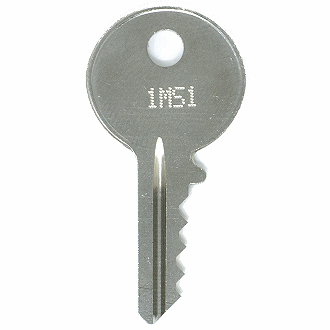 CompX Chicago 1MS1 - 6MS9 - 1MS9 Replacement Key