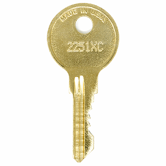CompX Chicago 2251XC - 2500XC - 2359XC Replacement Key