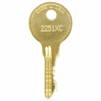 CompX Chicago 2251XC - 2500XC - 2315XC Replacement Key