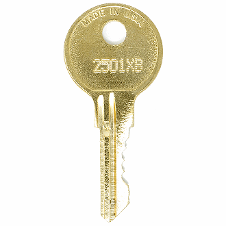 CompX Chicago 2501XB - 2750XB - 2703XB Replacement Key