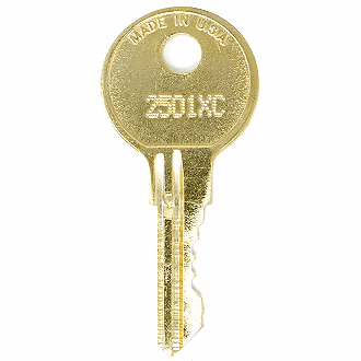 CompX Chicago 2501XC - 2750XC - 2605XC Replacement Key