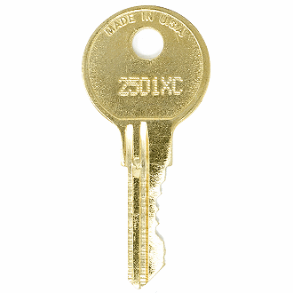 CompX Chicago 2501XC - 2750XC - 2644XC Replacement Key