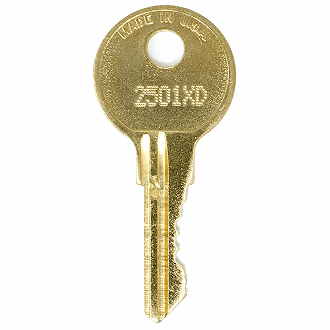 CompX Chicago 2501XD - 2750XD - 2595XD Replacement Key