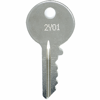 CompX Chicago 2Y01 - 9Y99 - 7Y51 Replacement Key