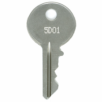 CompX Chicago 5D01 - 6D30 - 5D11 Replacement Key