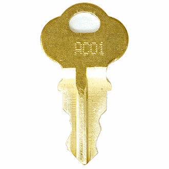 CompX Chicago AC01 - AC25 - AC20 Replacement Key