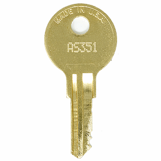 CompX Chicago AS351 - AS386 - AS367 Replacement Key
