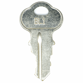 CompX Chicago BL1 - BL1 Replacement Key