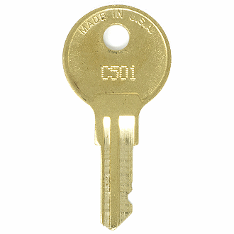 CompX Chicago C501 - C700 - C621 Replacement Key