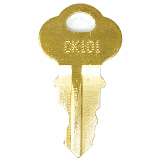 CompX Chicago CK101 - CK125 - CK120 Replacement Key