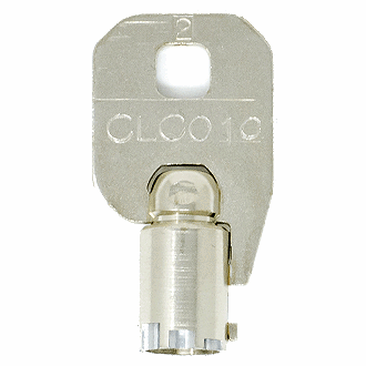 CompX Chicago CLC001 - CLC538 - CLC242 Replacement Key