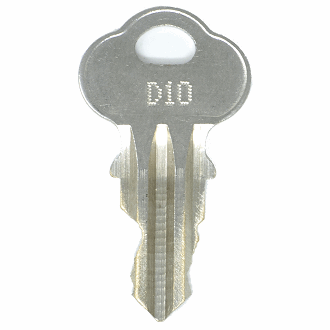 CompX Chicago D10 - D35 - D30 Replacement Key