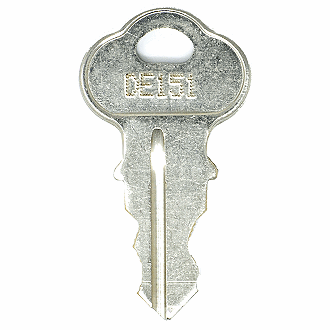 CompX Chicago DE151 - DE350 - DE233 Replacement Key