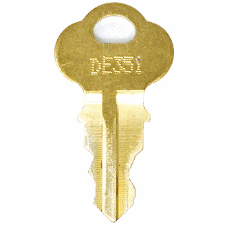 CompX Chicago DE351 - DE550 - DE549 Replacement Key