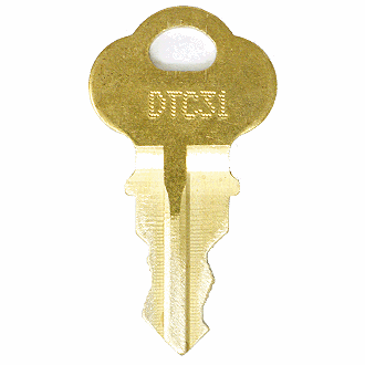 CompX Chicago DTC31 - DTC35 - DTC33 Replacement Key