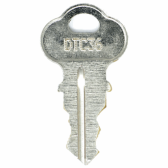 CompX Chicago DTC36 - DTC40 - DTC37 Replacement Key