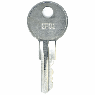 CompX Chicago EF01 - EF80 - EF57 Replacement Key