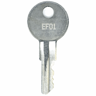 CompX Chicago EF01 - EF80 - EF03 Replacement Key