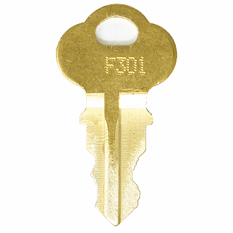 CompX Chicago F301 - F500 - F396 Replacement Key