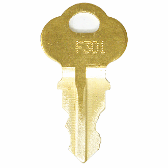 CompX Chicago F301 - F500 - F438 Replacement Key