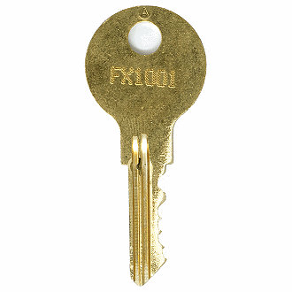 CompX Chicago FX1001 - FX3000 - FX1812 Replacement Key