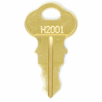 CompX Chicago H2001 - H2576 - H2285 Replacement Key