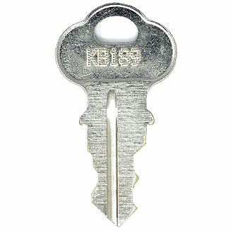 CompX Chicago KB189 - KB232 - KB209 Replacement Key