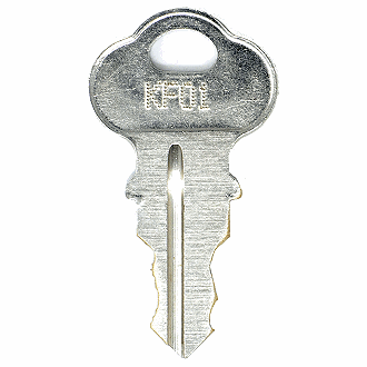 CompX Chicago KF01 - KF50 - KF09 Replacement Key