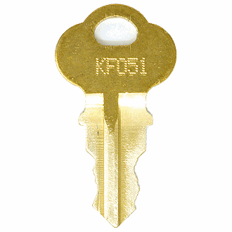 CompX Chicago KF051 - KF100 - KF079 Replacement Key