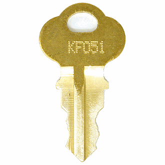 CompX Chicago KF051 - KF100 - KF092 Replacement Key