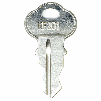 CompX Chicago KF201 - KF225 - KF215 Replacement Key